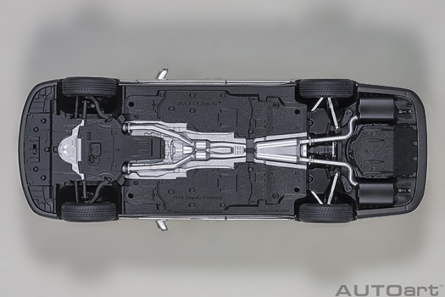 78770 1/18 TOYOTA CENTURY （WITH CURTAIN）（SILVER）