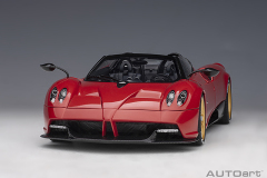 78287 1/18 PAGANI HUAYRA ROADSTER (ROSSO MONZA/RED)