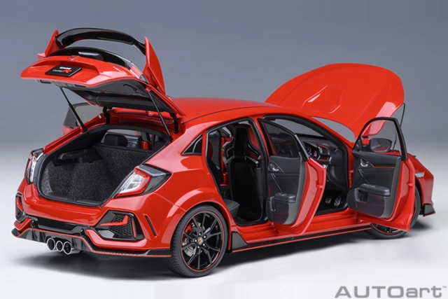 73223 1/18 HONDA CIVIC TYPE R (FK8) 2021 (FLAME RED)