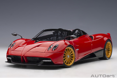 78287 1/18 PAGANI HUAYRA ROADSTER (ROSSO MONZA/RED)