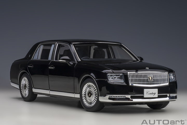 78765 1/18 TOYOTA CENTURY SPECIAL EDITION WITH CURTAIN (BLACK)