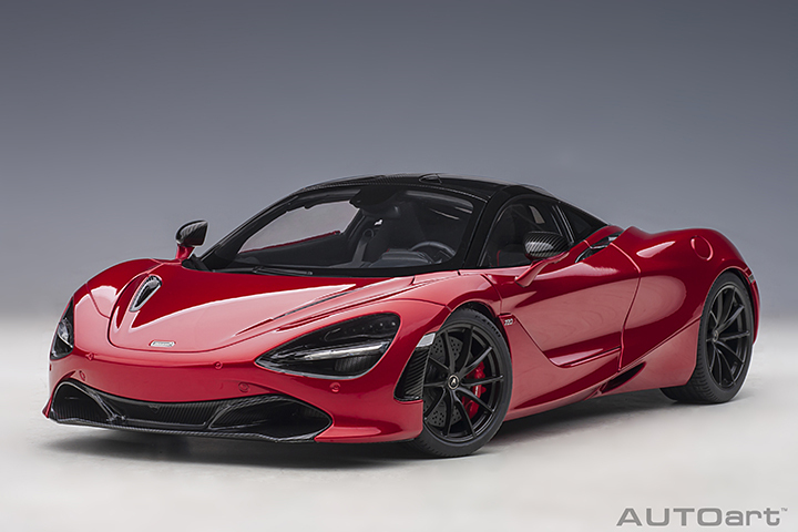 76072 1/18 McLAREN 720S (MEMPHIS RED/METALLIC RED)