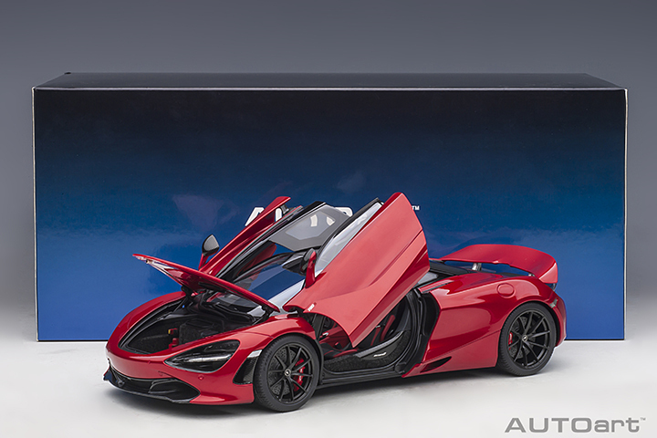 76072 1/18 McLAREN 720S (MEMPHIS RED/METALLIC RED)