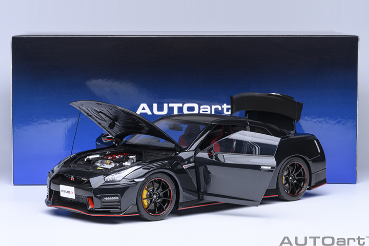 77504 1/18 NISSAN GT-R (R35) NISMO 2022 SPECIAL EDITION (METEOR FLAKE BLACK PEARL)