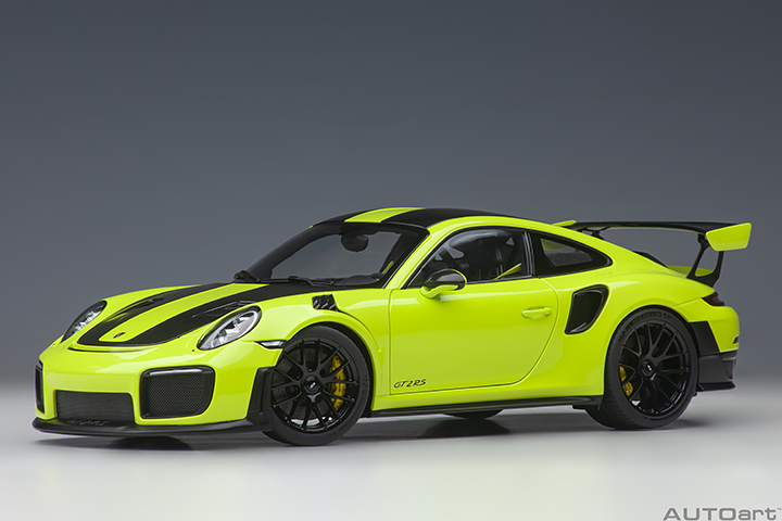 78187 1/18 PORSCHE 911 (991.2) GT2 RS WEISSACH PACKAGE (ACID GREEN)