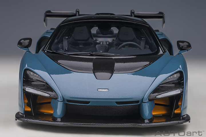 76077 1/18 McLAREN SENNA (VISION VICTORY/GREY)