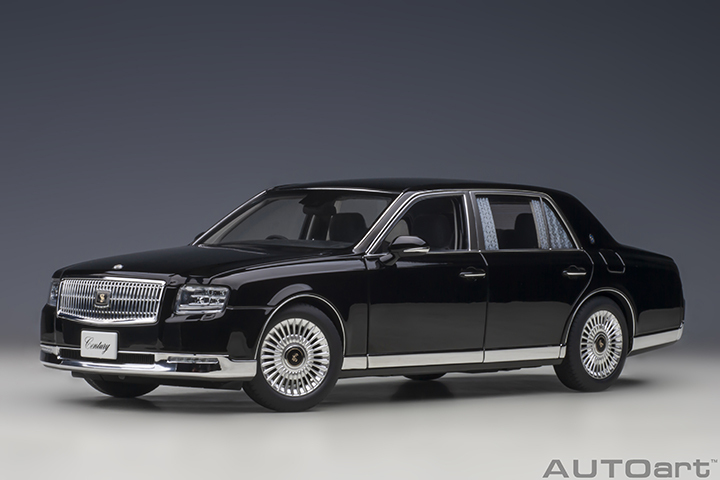 78765 1/18 TOYOTA CENTURY SPECIAL EDITION WITH CURTAIN (BLACK)