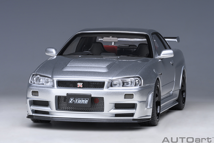 77461 1/18 NISMO R34 GT-R Z-TUNE (Z-TUNE SILVER)