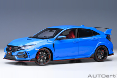 73224 1/18 HONDA CIVIC TYPE R (FK8) 2021 (RACING BLUE PEARL)