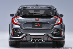 73221 1/18 HONDA CIVIC TYPE R (FK8) 2021 (POLISHED METAL METALLIC)
