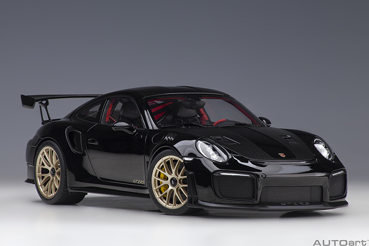 78186 1/18 PORSCHE 911 (991.2) GT2 RS WEISSACH PACKAGE (BLACK)