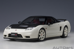 73215 1/18 HONDA NSX-R (NA2)(CHAMPIONSHIP WHITE/BLACK CARBON FIBER VERSION)