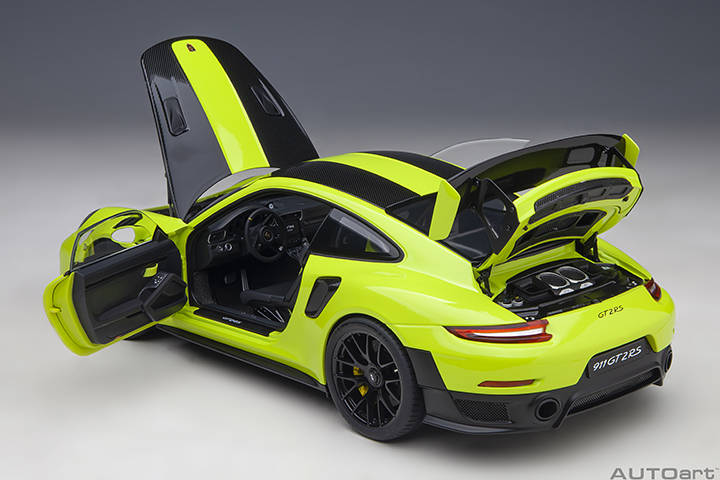 78187 1/18 PORSCHE 911 (991.2) GT2 RS WEISSACH PACKAGE (ACID GREEN)