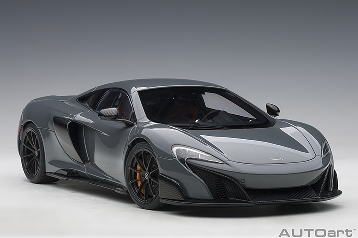 76047 1/18 McLAREN 675LT (CHICANE GREY)