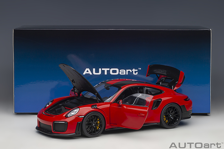 78173 1/18 PORSCHE 911 (991.2) GT2 RS WEISSACH PACKAGE ( GUARDS RED )