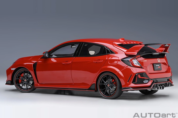 73223 1/18 HONDA CIVIC TYPE R (FK8) 2021 (FLAME RED)