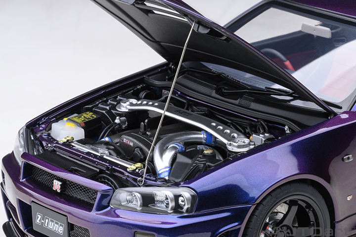 77464 1/18 NISMO R34 GT-R Z-TUNE(MIDNIGHT PURPLE III)