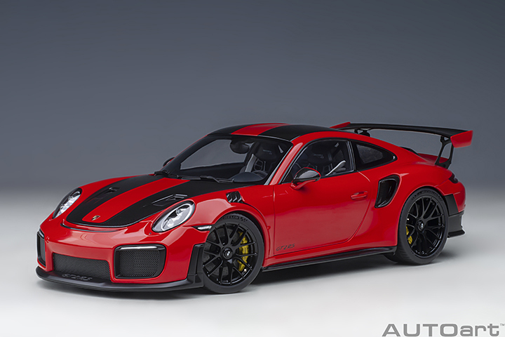 78173 1/18 PORSCHE 911 (991.2) GT2 RS WEISSACH PACKAGE ( GUARDS RED )