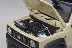 78510 1/18 SUZUKI JIMNY SIERRA (JB74)(CHIFFON IVORY METALLIC/ BLACK ROOF)