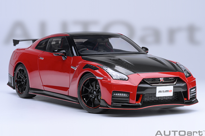 77502 1/18 NISSAN GT-R (R35) NISMO 2022 SPECIAL EDITION (VIBRANT RED)