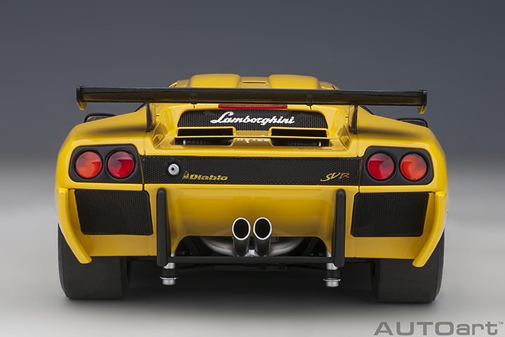 79147 1/18 LAMBORGHINI DIABLO SV-R (SUPERFLY YELLOW)