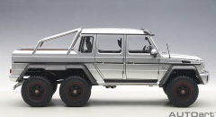 76301 1/18 MERCEDES-BENZ G63 AMG 6x6 (SILVER)