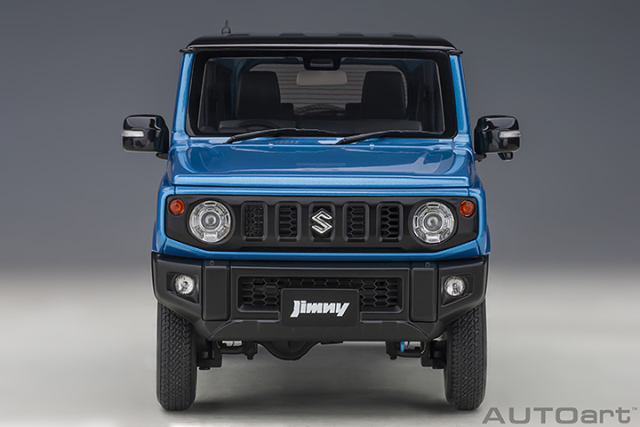 78502 1/18 SUZUKI JIMNY (JB64)(BRISK BLUE METALLIC / BLACK ROOF)