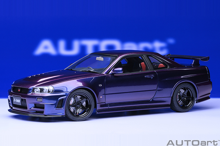 77464 1/18 NISMO R34 GT-R Z-TUNE(MIDNIGHT PURPLE III)