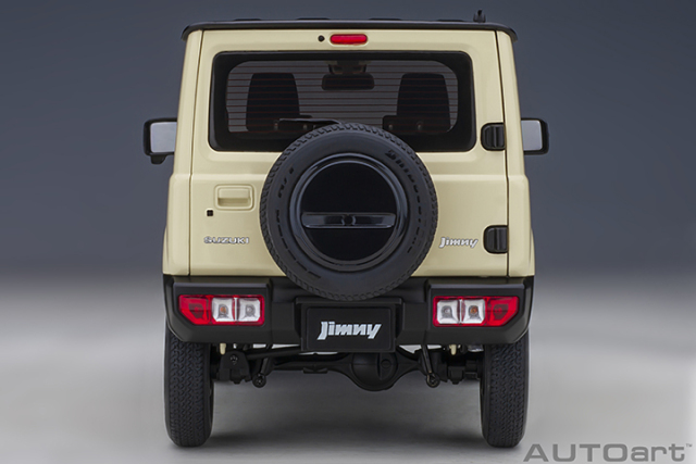 78500 1/18 SUZUKI JIMNY (JB64)(CHIFFON IVORY METALLIC/ BLACK ROOF)