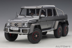 76308 1/18 MERCEDES-BENZ G63 AMG 6x6 (DESIGNO PLATINUM MAGNO)