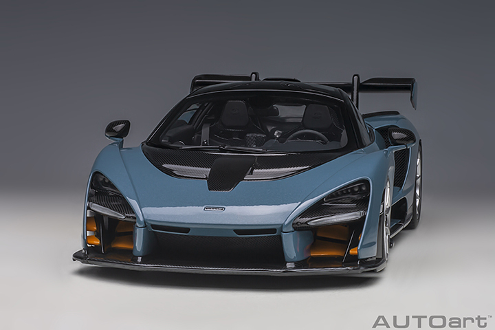 76077 1/18 McLAREN SENNA (VISION VICTORY/GREY)