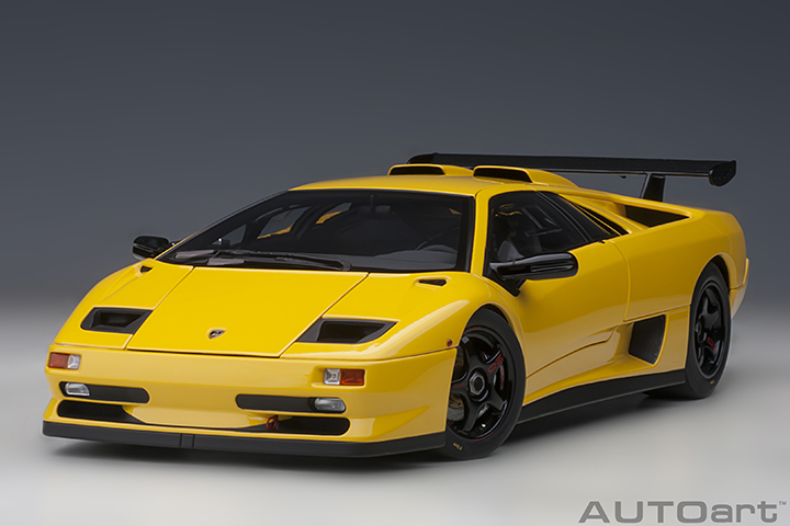 79147 1/18 LAMBORGHINI DIABLO SV-R (SUPERFLY YELLOW)