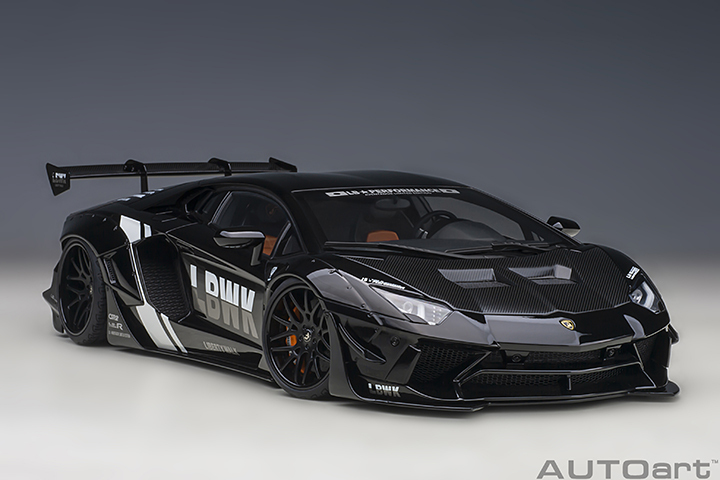 79244 1/18 LIBERTY WALK LB-WORKS LAMBORGHINI AVENTADOR LIMITED EDITION (LBWK LIVERY)