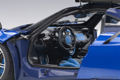 78277 1/18 PAGANI HUAYRA BC (BLU FRANCIA/CARBON)