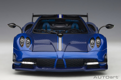 78277 1/18 PAGANI HUAYRA BC (BLU FRANCIA/CARBON)