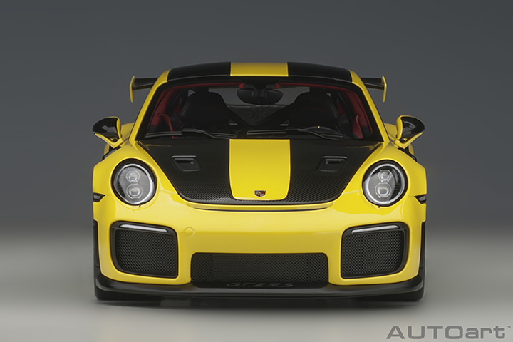 78172 1/18 PORSCHE 911 (991.2) GT2 RS WEISSACH PACKAGE ( RACING YELLOW )