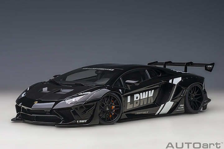 79244 1/18 LIBERTY WALK LB-WORKS LAMBORGHINI AVENTADOR LIMITED EDITION (LBWK LIVERY)