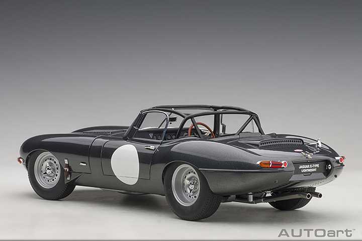 73647 1/18 JAGUAR LIGHTWEIGHT E-TYPE (DARK GREY)