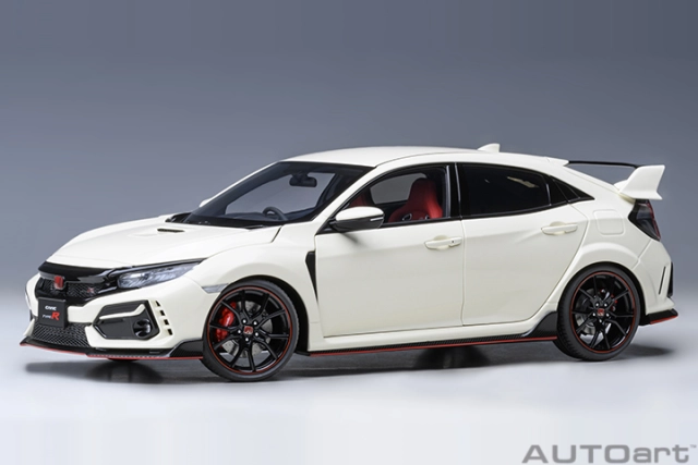 73220 1/18 HONDA CIVIC TYPE R (FK8) 2021 (CHAMPIONSHIP WHITE)