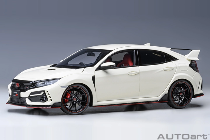 73220 1/18 HONDA CIVIC TYPE R (FK8) 2021 (CHAMPIONSHIP WHITE)