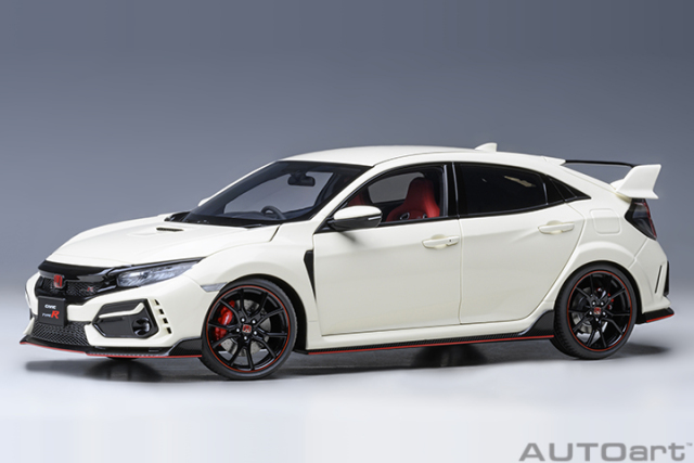 73220 1/18 HONDA CIVIC TYPE R (FK8) 2021 (CHAMPIONSHIP WHITE)