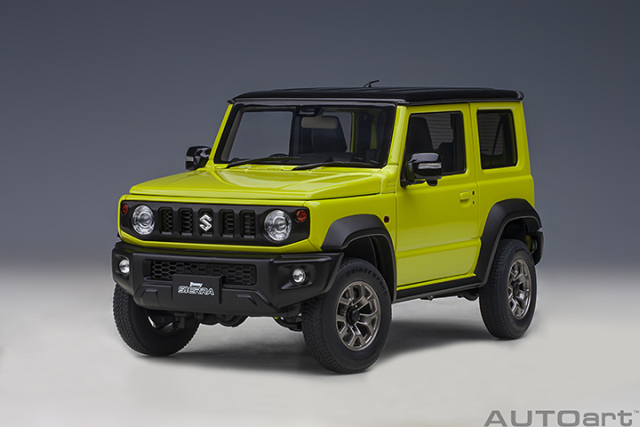 78506 1/18 SUZUKI JIMNY SIERRA (JB74)(KINETIC YELLOW / BLACK ROOF)