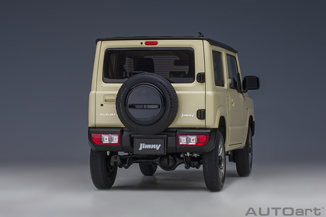 78500 1/18 SUZUKI JIMNY (JB64)(CHIFFON IVORY METALLIC/ BLACK ROOF)