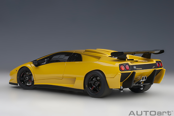 79147 1/18 LAMBORGHINI DIABLO SV-R (SUPERFLY YELLOW)