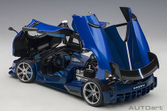 78277 1/18 PAGANI HUAYRA BC (BLU FRANCIA/CARBON)
