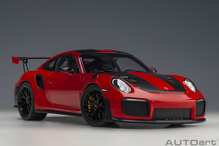 78173 1/18 PORSCHE 911 (991.2) GT2 RS WEISSACH PACKAGE ( GUARDS RED )