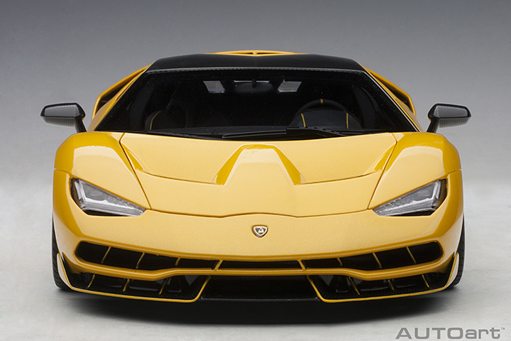 79115 1/18 LAMBORGHINI CENTENARIO (NEW GIALLO ORION/METALLIC YELLOW)