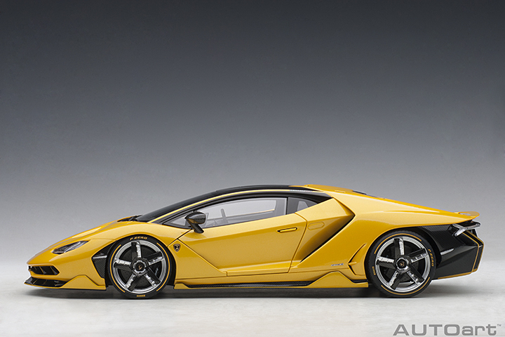 79115 1/18 LAMBORGHINI CENTENARIO (NEW GIALLO ORION/METALLIC YELLOW)