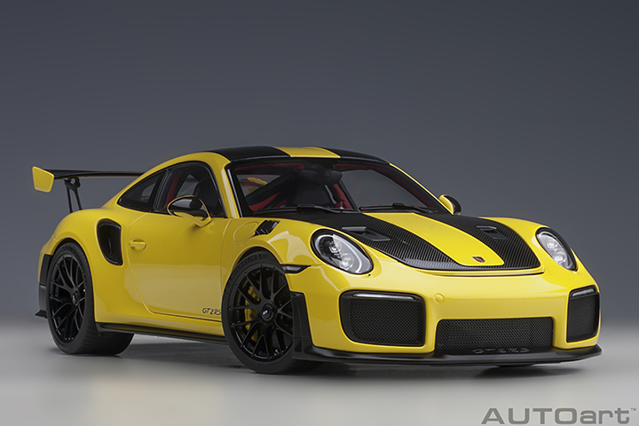 78172 1/18 PORSCHE 911 (991.2) GT2 RS WEISSACH PACKAGE ( RACING YELLOW )