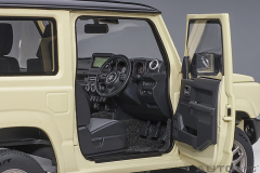78500 1/18 SUZUKI JIMNY (JB64)(CHIFFON IVORY METALLIC/ BLACK ROOF)